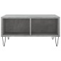 vidaXL Mesa de centro madera de ingeniería gris hormigón 60x60x30 cm vidaXL Mesa de centro madera de ingeniería gris hormigón 60x60x30 cm