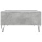 vidaXL Mesa de centro madera de ingeniería gris hormigón 60x60x30 cm vidaXL Mesa de centro madera de ingeniería gris hormigón 60x60x30 cm