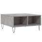 vidaXL Mesa de centro madera de ingeniería gris hormigón 60x60x30 cm vidaXL Mesa de centro madera de ingeniería gris hormigón 60x60x30 cm