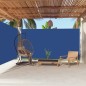 vidaXL Toldo lateral retráctil azul 200x600 cm vidaXL Toldo lateral retráctil azul 200x600 cm