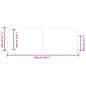 vidaXL Toldo lateral retráctil azul 200x600 cm vidaXL Toldo lateral retráctil azul 200x600 cm