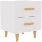 vidaXL Mesita de noche color blanco 40x35x47,5 cm vidaXL Mesita de noche color blanco 40x35x47,5 cm
