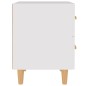 vidaXL Mesita de noche color blanco 40x35x47,5 cm vidaXL Mesita de noche color blanco 40x35x47,5 cm