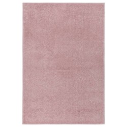 vidaXL Alfombra de pelo corto rosa 200x290 cm