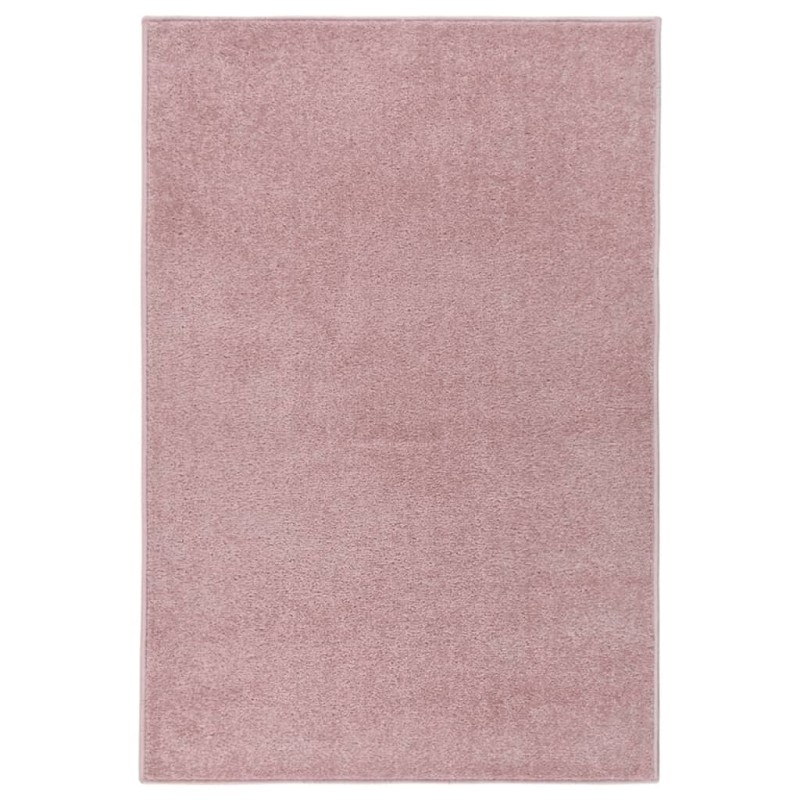 vidaXL Alfombra de pelo corto rosa 200x290 cm vidaXL Alfombra de pelo corto rosa 200x290 cm