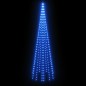 vidaXL Árbol de Navidad en asta de bandera 310 LED azul 300 cm vidaXL Árbol de Navidad en asta de bandera 310 LED azul 300 cm