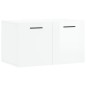 vidaXL Armario pared madera contrachapada blanco brillo 60x36,5x35 cm vidaXL Armario pared madera contrachapada blanco brillo 60x36,5x35 cm