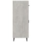 vidaXL Aparador de madera de ingeniería gris hormigón 69,5x34x90 cm vidaXL Aparador de madera de ingeniería gris hormigón 69,5x34x90 cm