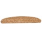 vidaXL Alfombras de peldaños de escalera 15 uds beige 65x21x4 cm vidaXL Alfombras de peldaños de escalera 15 uds beige 65x21x4 cm
