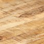 vidaXL Mesa de centro madera de mango rugosa 110x60x40 cm