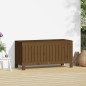 vidaXL Caja de almacenaje jardín madera pino marrón miel 108x42,5x54cm vidaXL Caja de almacenaje jardín madera pino marrón miel 108x42,5x54cm