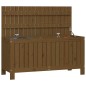 vidaXL Caja de almacenaje jardín madera pino marrón miel 108x42,5x54cm vidaXL Caja de almacenaje jardín madera pino marrón miel 108x42,5x54cm