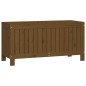 vidaXL Caja de almacenaje jardín madera pino marrón miel 108x42,5x54cm vidaXL Caja de almacenaje jardín madera pino marrón miel 108x42,5x54cm