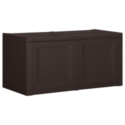 vidaXL Caja de cojines marrón 85 L 86x40x42 cm 