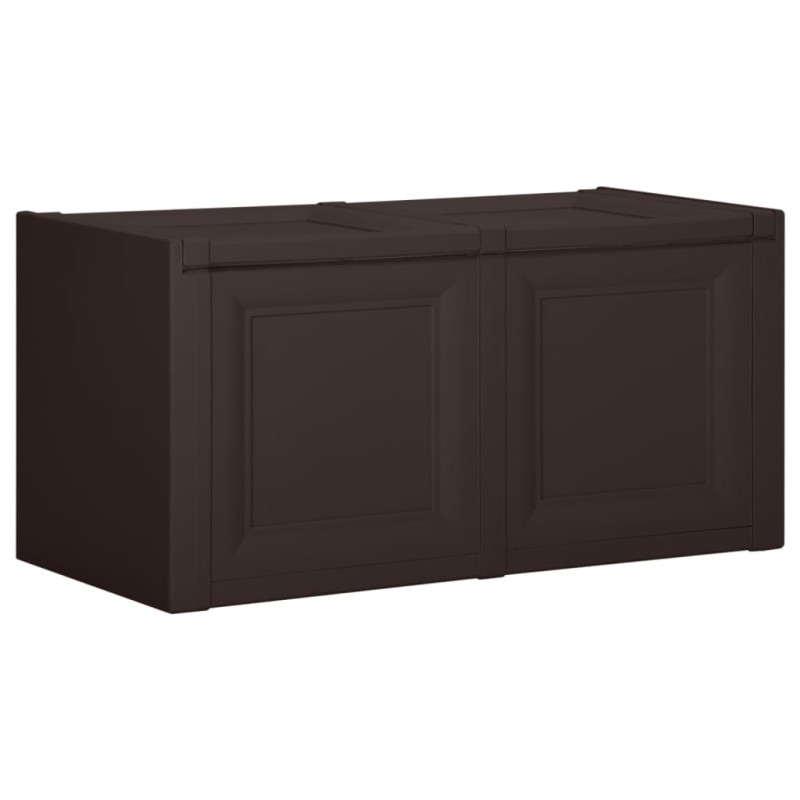 vidaXL Caja de cojines marrón 85 L 86x40x42 cm vidaXL Caja de cojines marrón 85 L 86x40x42 cm