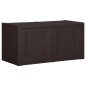 vidaXL Caja de cojines marrón 85 L 86x40x42 cm vidaXL Caja de cojines marrón 85 L 86x40x42 cm