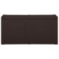 vidaXL Caja de cojines marrón 85 L 86x40x42 cm vidaXL Caja de cojines marrón 85 L 86x40x42 cm