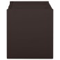 vidaXL Caja de cojines marrón 85 L 86x40x42 cm vidaXL Caja de cojines marrón 85 L 86x40x42 cm