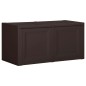 vidaXL Caja de cojines marrón 85 L 86x40x42 cm vidaXL Caja de cojines marrón 85 L 86x40x42 cm