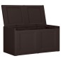 vidaXL Caja de cojines marrón 85 L 86x40x42 cm vidaXL Caja de cojines marrón 85 L 86x40x42 cm