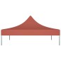 vidaXL Techo de carpa para celebraciones terracota 2x2 m 270 g/m² vidaXL Techo de carpa para celebraciones terracota 2x2 m 270 g/m²