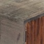 vidaXL Mesa consola de madera maciza de mango gris 120x35x75 cm vidaXL Mesa consola de madera maciza de mango gris 120x35x75 cm