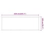 vidaXL Toldo vertical blanco 100x420 cm tela oxford vidaXL Toldo vertical blanco 100x420 cm tela oxford