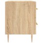 vidaXL Mesita noche 2 uds madera ingeniería roble Sonoma 40x35x47,5 cm vidaXL Mesita noche 2 uds madera ingeniería roble Sonoma 40x35x47,5 cm
