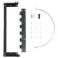 vidaXL Papelera de cocina empotrada acero inoxidable 8 L vidaXL Papelera de cocina empotrada acero inoxidable 8 L