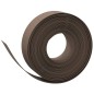 vidaXL Bordura de jardín polietileno marrón 10 m 15 cm vidaXL Bordura de jardín polietileno marrón 10 m 15 cm