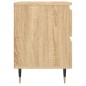 vidaXL Mesitas noche 2 uds madera ingeniería roble Sonoma 40x35x50 cm vidaXL Mesitas noche 2 uds madera ingeniería roble Sonoma 40x35x50 cm