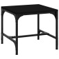 vidaXL Mesa auxiliar de madera contrachapada negro 40x40x35 cm vidaXL Mesa auxiliar de madera contrachapada negro 40x40x35 cm