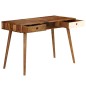 vidaXL Escritorio de madera maciza de sheesham 110x55x76 cm vidaXL Escritorio de madera maciza de sheesham 110x55x76 cm