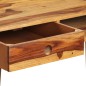 vidaXL Escritorio de madera maciza de sheesham 110x55x76 cm vidaXL Escritorio de madera maciza de sheesham 110x55x76 cm