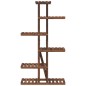 vidaXL Soporte para flores de madera maciza abeto 75x25x140,5 cm vidaXL Soporte para flores de madera maciza abeto 75x25x140,5 cm