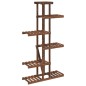 vidaXL Soporte para flores de madera maciza abeto 75x25x140,5 cm vidaXL Soporte para flores de madera maciza abeto 75x25x140,5 cm