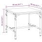 vidaXL Mesa auxiliar de madera contrachapada negro 40x40x35 cm vidaXL Mesa auxiliar de madera contrachapada negro 40x40x35 cm