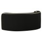 vidaXL Sofá plegable para perro cojín lavable de lino negro 76x71x30cm vidaXL Sofá plegable para perro cojín lavable de lino negro 76x71x30cm