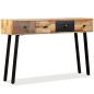 vidaXL Mesa consola de teca maciza reciclada 120x30x76 cm vidaXL Mesa consola de teca maciza reciclada 120x30x76 cm