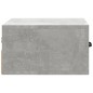 vidaXL Mesita de noche de pared color gris hormigón 35x35x20 cm vidaXL Mesita de noche de pared color gris hormigón 35x35x20 cm
