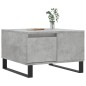vidaXL Mesa de centro madera contrachapada gris hormigón 55x55x36,5 cm vidaXL Mesa de centro madera contrachapada gris hormigón 55x55x36,5 cm