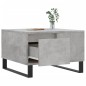 vidaXL Mesa de centro madera contrachapada gris hormigón 55x55x36,5 cm vidaXL Mesa de centro madera contrachapada gris hormigón 55x55x36,5 cm