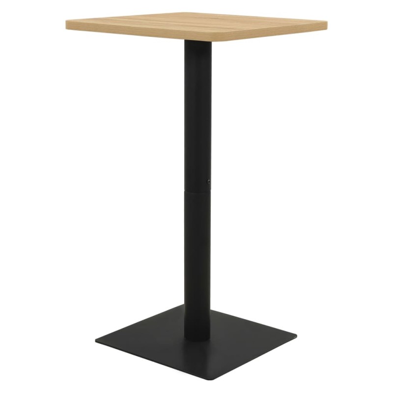 vidaXL Mesa de bistró color roble 70x70x107 cm vidaXL Mesa de bistró color roble 70x70x107 cm