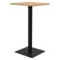 vidaXL Mesa de bistró color roble 70x70x107 cm vidaXL Mesa de bistró color roble 70x70x107 cm