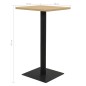 vidaXL Mesa de bistró color roble 70x70x107 cm vidaXL Mesa de bistró color roble 70x70x107 cm