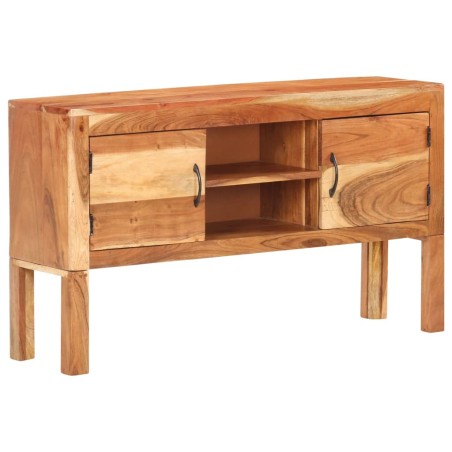 vidaXL Aparador de madera maciza de acacia 116x30x66 cm