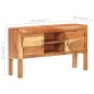 vidaXL Aparador de madera maciza de acacia 116x30x66 cm vidaXL Aparador de madera maciza de acacia 116x30x66 cm