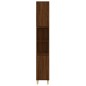 vidaXL Armario de baño madera contrachapada roble marrón 30x30x190 cm vidaXL Armario de baño madera contrachapada roble marrón 30x30x190 cm