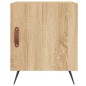 vidaXL Mesitas noche 2 uds madera ingeniería roble Sonoma 40x40x50 cm vidaXL Mesitas noche 2 uds madera ingeniería roble Sonoma 40x40x50 cm