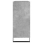 vidaXL Mueble discos madera contrachapada gris hormigón 84,5x38x89 cm vidaXL Mueble discos madera contrachapada gris hormigón 84,5x38x89 cm